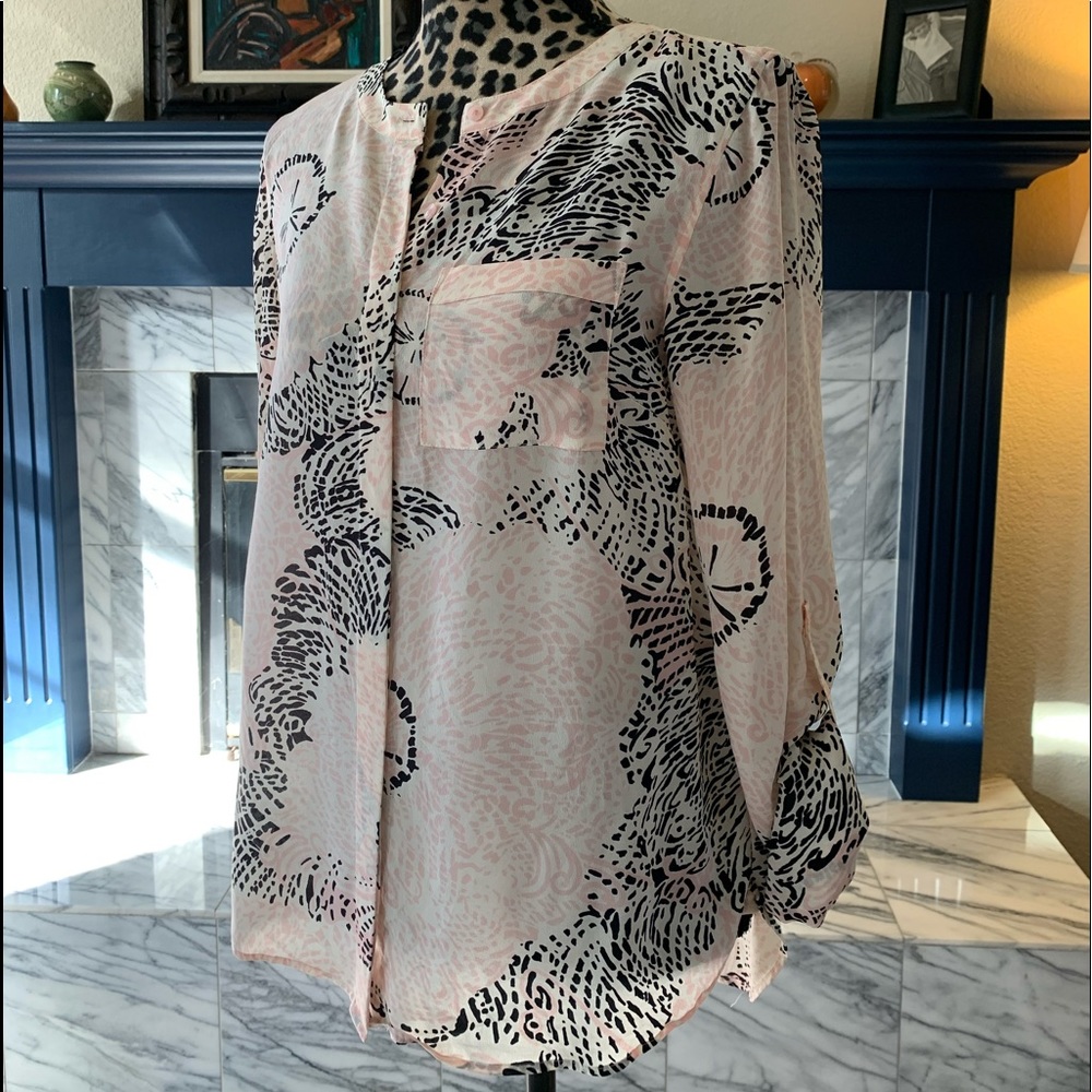 Talbots silk blouse